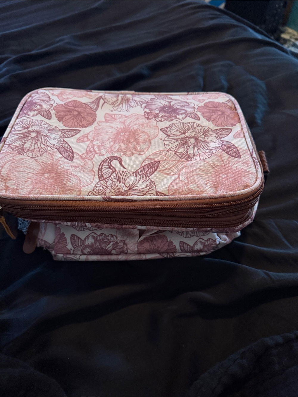 Floral Pink Lunch Box